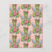 VALENTIJN VOOR KUSTMATIGE DRAGON, HART- EN ARROUWV FEESTDAGENKAART (Voorkant)