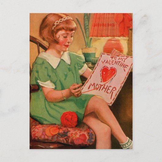 Valentijn voor moeder feestdagenkaart (Voorkant)