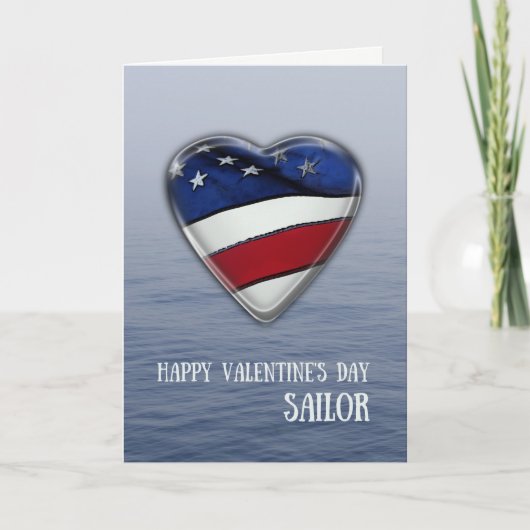 Valentijn voor Sailor Patriotic Feestdagen Kaart (Voorkant)