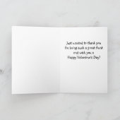 Valentijn voor Tante Feestdagen Kaart (Binnen)