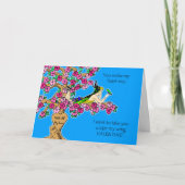 Valentijn voor Vriendin, Carve Name in Tree, Bird Feestdagen Kaart (Voorkant)