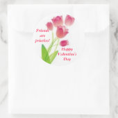 "Valentijn Vrienden" Stickers (Tas)