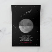 VALENTIJN - VROUW - STARS/UNIVERSE FEESTDAGEN KAART (Binnen)