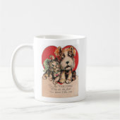 Valentijn waarom al de feesten? koffiemok (Links)