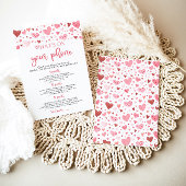 Valentijn Wat is er op je telefoon Baby shower spe Kaart