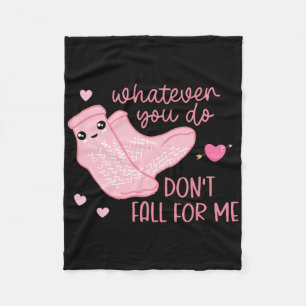 Valentijn Wat Je Ook Doet, Val Me Niet Voor Mij Rn Fleece Deken