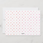 Valentijn Waterverf Harten en Pijlen Foto Feestdagenkaart (Achterkant)