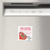 Valentijn Wedding Save the Date Las Vegas Magneet (Insitu (Vaatwasser))