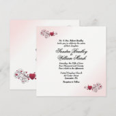 Valentijn Wedding Uitnodiging (Voorkant / Achterkant)