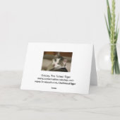 Valentijn welp feestdagen kaart (Achterkant)