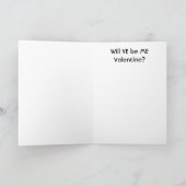 Valentijn Wenskaart Feestdagen Kaart (Binnen)