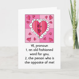 Valentijn Wenskaart Feestdagen Kaart
