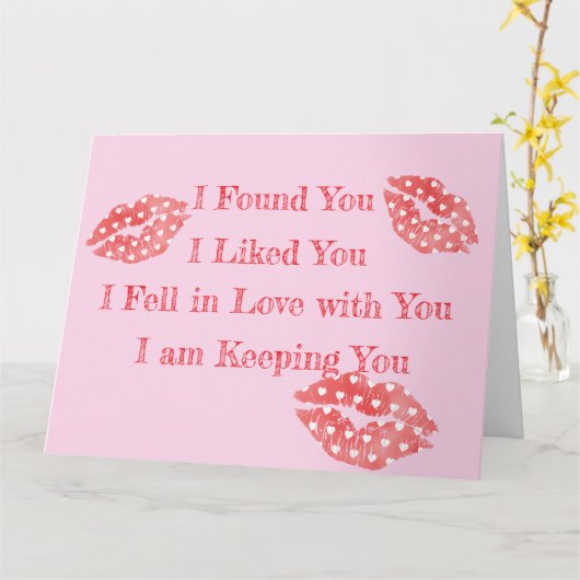 Valentijn Wenskaart Kaart (Gele Bloem)