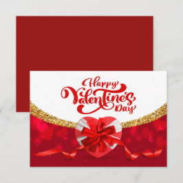 Valentijn Wenskaart Notitiekaartje