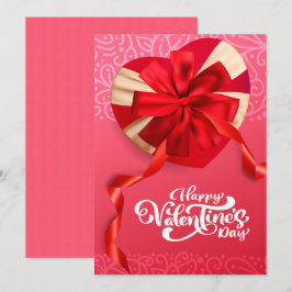 Valentijn Wenskaart Notitiekaartje