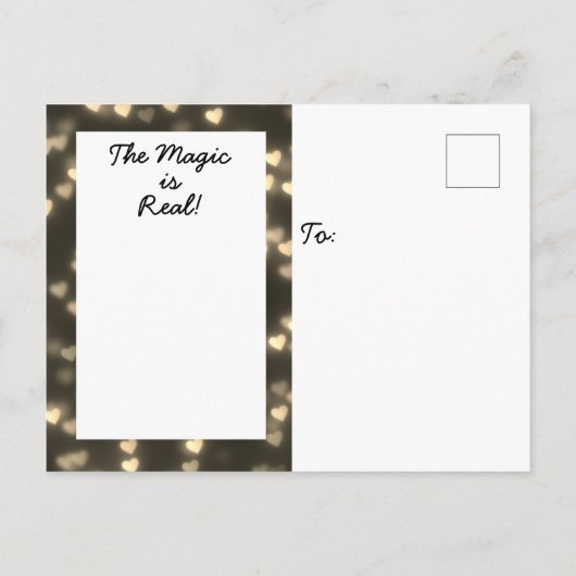 Valentijn White Snuggle Bunny Rabbits, Magisch Pet Feestdagenkaart (Achterkant)