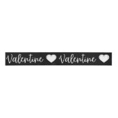 Valentijn White Valentijns Grosgrain Ribbon Grosgrain Lint (Voorkant)