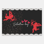 Valentijn wikkelbladen inpakpapier vel (Voorkant 2)