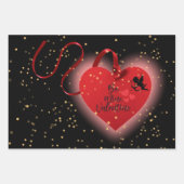 Valentijn wikkelbladen inpakpapier vel (Voorkant)