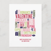 Valentijn Word Valentijnsdag Briefkaart (Voorkant)