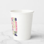 Valentijn Words Valentijnsdag Papieren Bekers (Links)