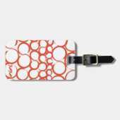 Valentijn XOXO Bagagelabel (Voorkant horizontaal)