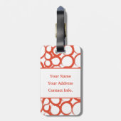 Valentijn XOXO Bagagelabel (Achterkant verticaal)