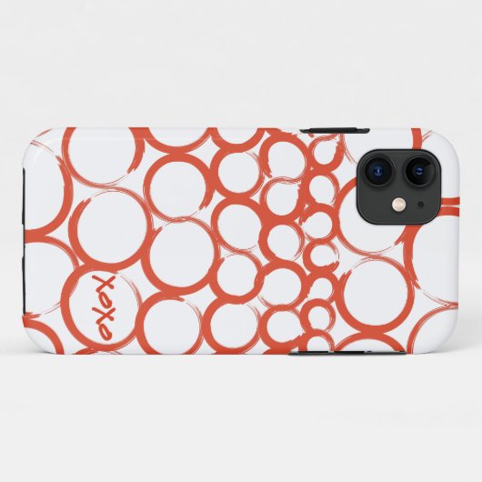 Valentijn XOXO Case-Mate iPhone Case (Achterkant (horizontaal))