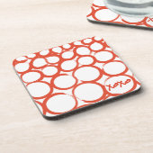 Valentijn XOXO Drankjes Onderzetter (Linkerzijde)