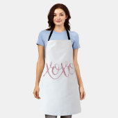 Valentijn XOXO Romantisch Schort (Gedragen)