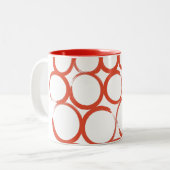 Valentijn XOXO Tweekleurige Koffiemok (Voorkant links)