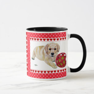 Valentijn Yellow Labrador Puppy Mokken