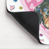 Valentijn Yorkie Poo Muismat (Hoek)
