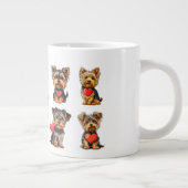 Valentijn Yorkshire Terrier Dog | Liefhebbers van Grote Koffiekop (Rechts)