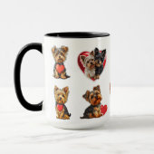 Valentijn Yorkshire Terrier Dog | Liefhebbers van  Mok (Links)