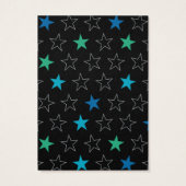 Valentijn You Rock Blue Guitar Kinder Valentijnsda Visitekaartje (Achterkant)