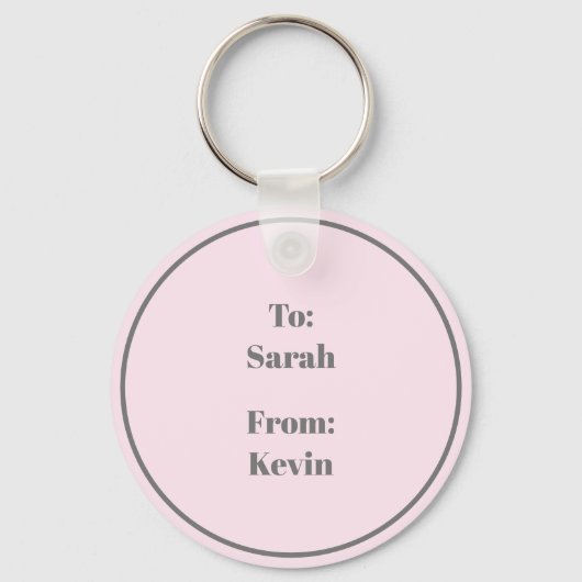 Valentijn, ze houdt van romantiek sleutelhanger (Achterkant)