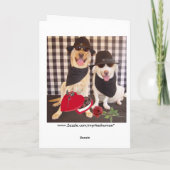 Valentijn, zijn wij twee van een soort! feestdagen kaart (Achterkant)