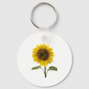 Valentijn Zonnebloem Sleutelhanger