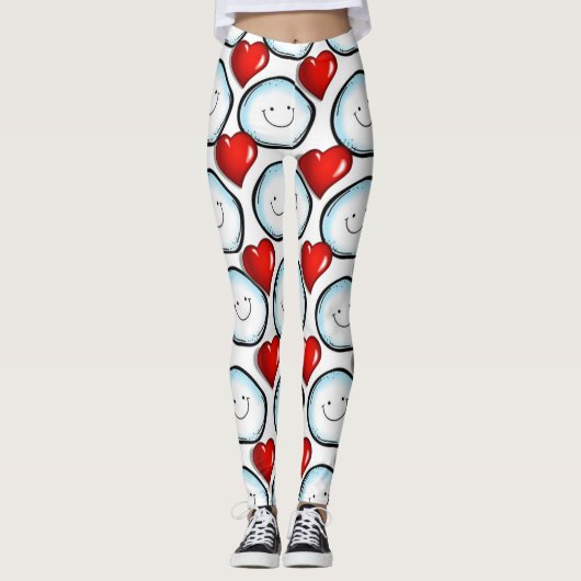 Valentijnbroek Leggings Lang (Voorkant)