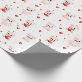 Valentijncadeau Inpakpapier | Schattig Romantisch (Hoek)