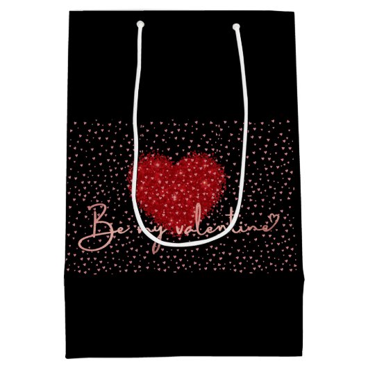 Valentijncadeauverpakking Medium Cadeauzakje (Achterkant)