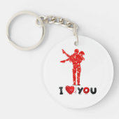valentijndag, acrylSleutelhanger Sleutelhanger (Voorkant)