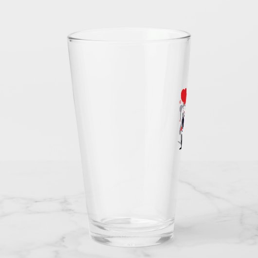 valentijndag glas (Rechts)