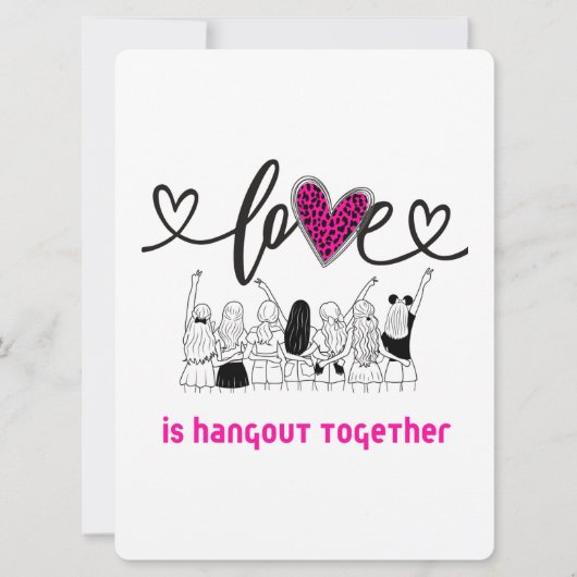 VALENTIJNEDITIE FEESTDAGENKAART (Voorkant)