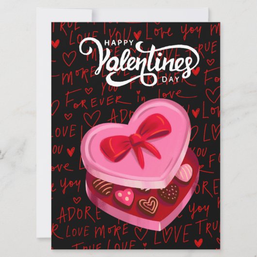 VALENTIJNEDITIE FEESTDAGENKAART (Voorkant)