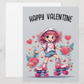 VALENTIJNEDITIE FEESTDAGENKAART (Voorkant / Achterkant)