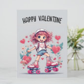 VALENTIJNEDITIE FEESTDAGENKAART (Staand voorkant)