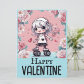 VALENTIJNEDITIE  FEESTDAGENKAART (Staand voorkant)