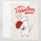 VALENTIJNEDITIE  FEESTDAGENKAART (Voorkant / Achterkant)